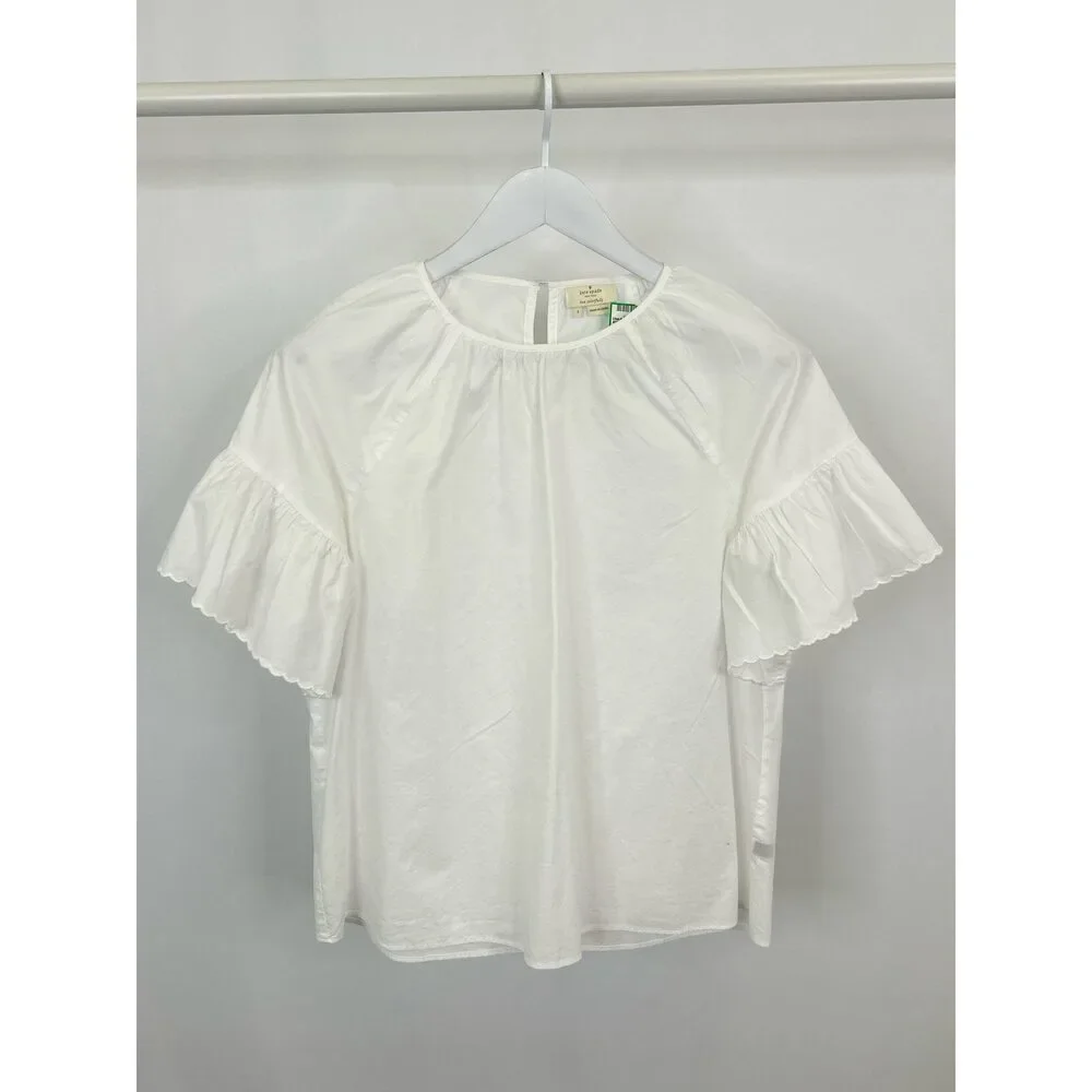 KATE SPADE Size S White Women Blouse
